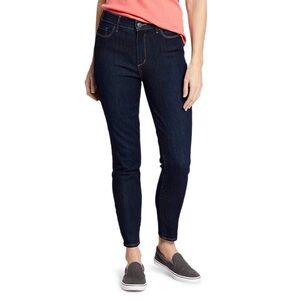 eddie bauer slightly curvy skinny jeans